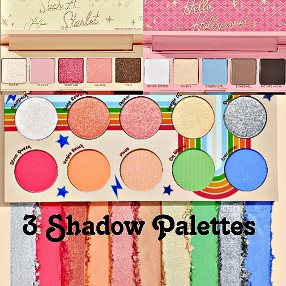 ColourPop Bundle 3 Eyeshadow Palettes